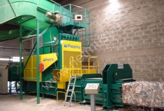 Купить Горизонтальный пресс для вторичного сырья (хвостов) Presona LP 100 CH4 S